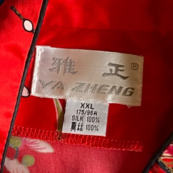 Ya Zheng 100% Silk Coats | Beautiful Asian Coat Size XXL - Picture 3 of 3